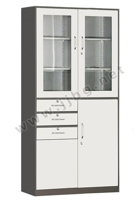 點(diǎn)擊查看商品:偏三屜平開書柜